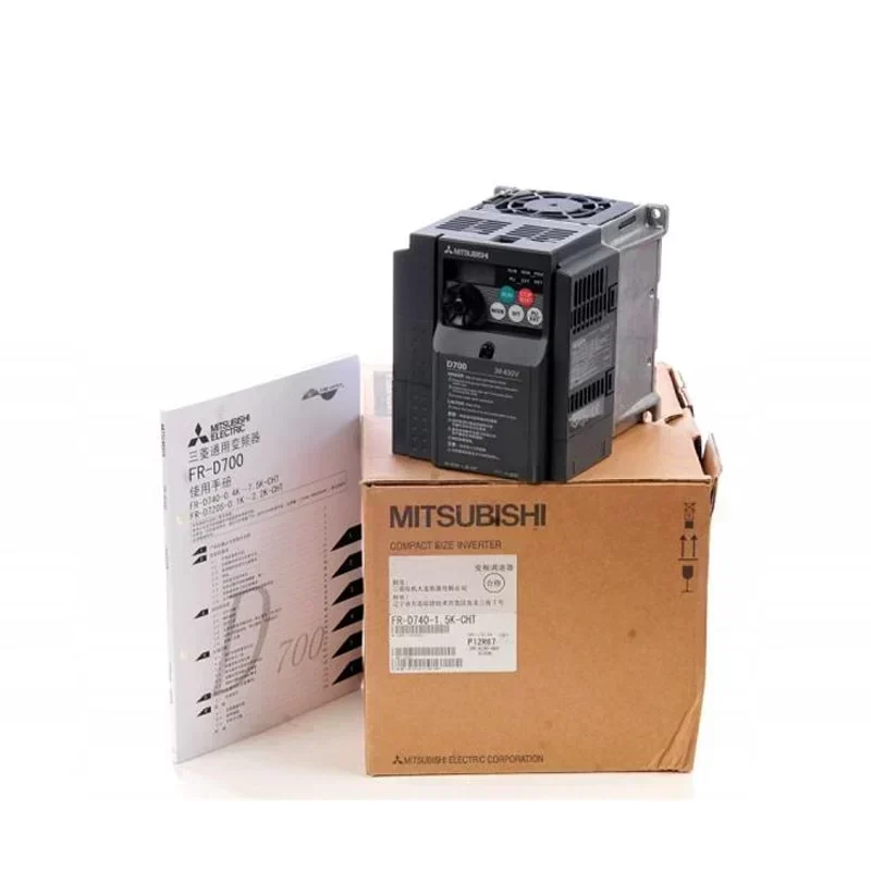 Mitsubishi D700 Series 400V 3-phase AC 3.7KW VFD Inverter Mitsubishi D700 Series 400V 3-phase AC 3.7KW VFD Inverter