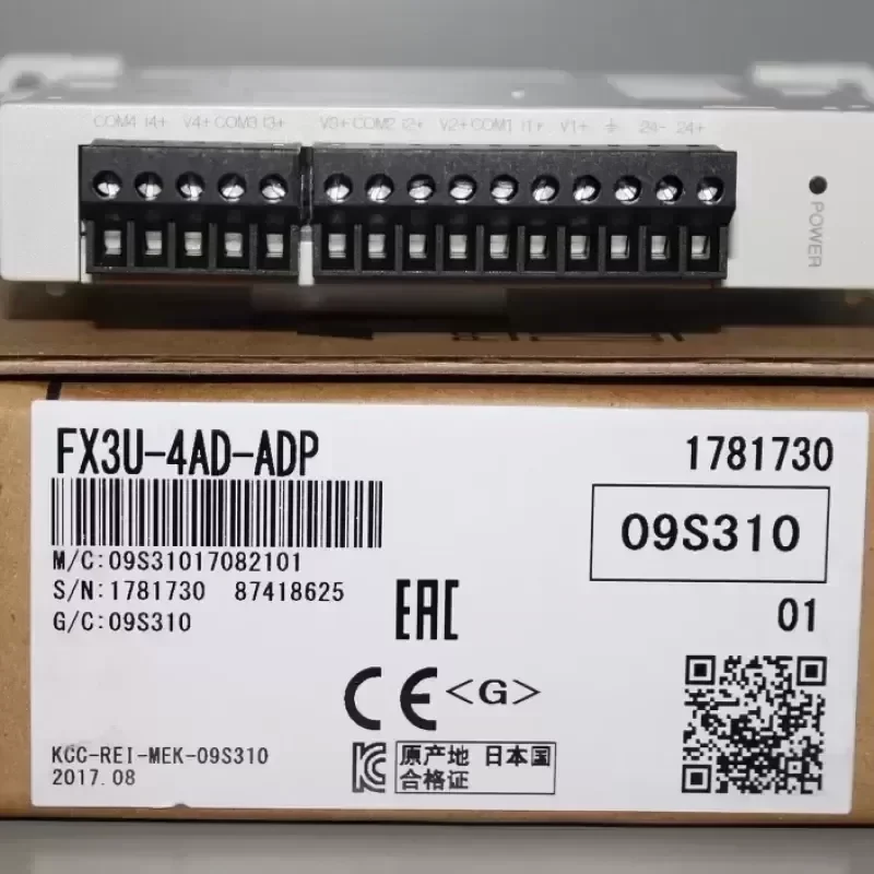 Mitsubishi FX3U-4AD-ADP Analog Adapter Low-Cost PLC PAC & Dedicated Controllers