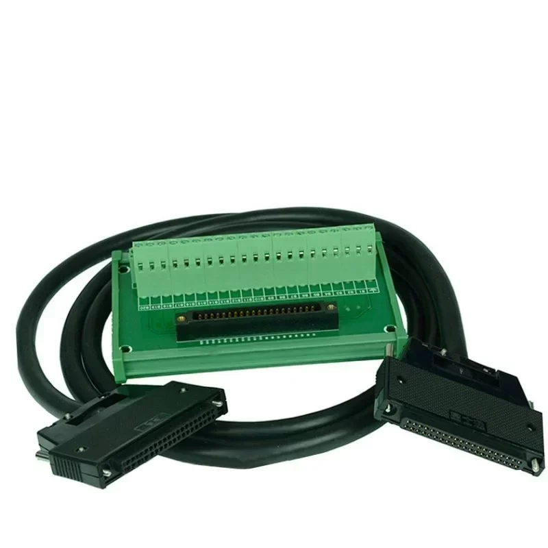 Mitsubishi Q Series PLC Cables AC10TB and 40pin A6TBXY36 Terminal Board