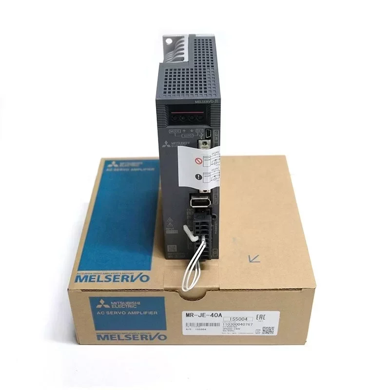 Mitsubishi Servo Motor Driver Kit 12N.m 17 Bit Encoder 2.9A MR-JE-40A HG-KN43J-S100 Robot CNC Machine Tool Ac Servo Motor 400w
