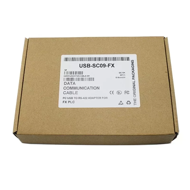 Mitsubishi USB-SC09-FX Programming Cable for FX Series PLC USB to RS422 Adapter