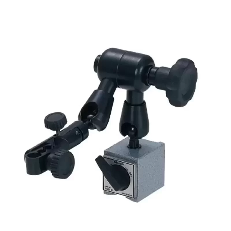 Mitutoyo 7033-10 Series 7 Universal Magnetic Stand with Micrometer Base Bracket Dial Indicator 7032-10 Micrometers Mitutoyo 7033-10 Series 7 Universal Magnetic Stand with Micrometer Base Bracket Dial Indicator 7032-10 Micrometers