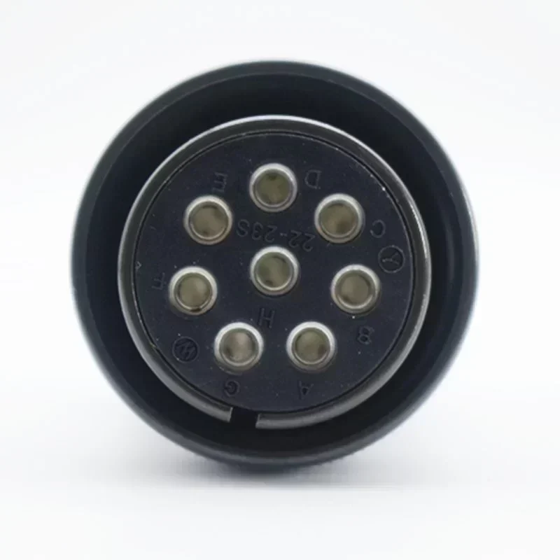 MS3106F22-23S Circular MIL Spec Connector 8P Size 22 Straight Plug Socket