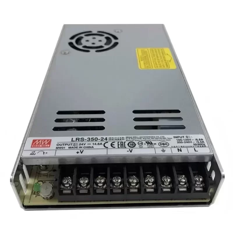 MW LRS-350-24 350W AC DC 24V 14.6A Single-Output Switching Power Supply