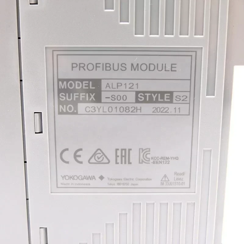 PLC Module Yokogawa ALP121 Process Control Analog Input Module ALP121 PLC Module Yokogawa ALP121 Process Control Analog Input Module ALP121