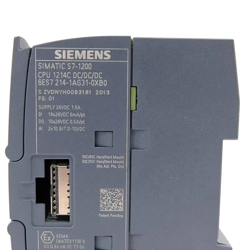 PLC Siemens Ple S7 200 Controller CPU 1214C 6ES7214-1AG40-0XB0 6ES7214-1AG31-0XB0 6ES72141AG310XB0