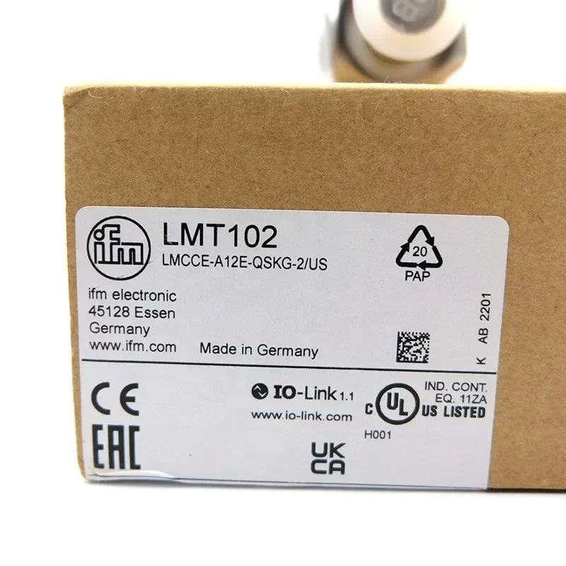 Point Level Detection Sensor Point Level Sensor 38mm Probe G1/2 Thread MKT3020BBPKG/A/0 LMT102 IFM Point Level Detection Sensor Point Level Sensor 38mm Probe G1/2 Thread MKT3020BBPKG/A/0 LMT102 IFM