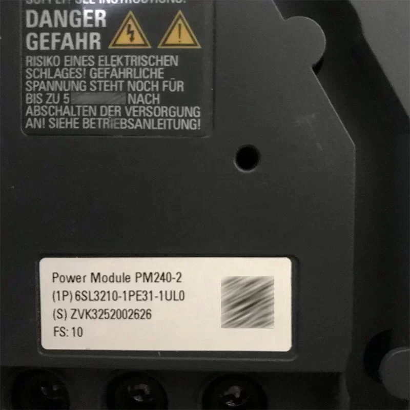 Power Module Sinamics Frequency Inverter Siemens 6SL3210-1PE31-1UL0 Power Module Power Module Sinamics Frequency Inverter Siemens 6SL3210-1PE31-1UL0 Power Module