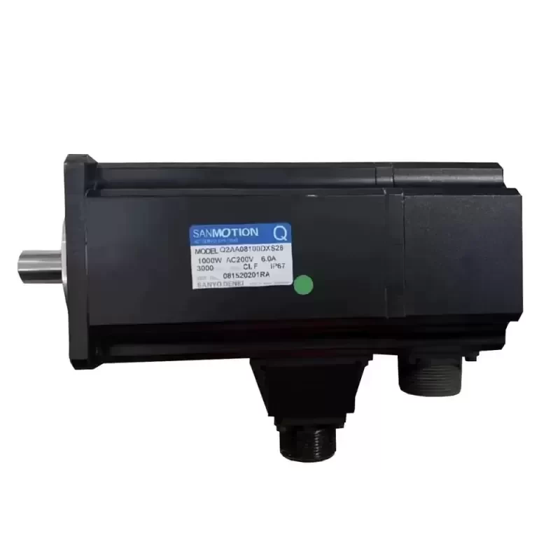 Q2AA08100DXS28 Sanyo Denki Servo Motor Sanmotion Ac Motor