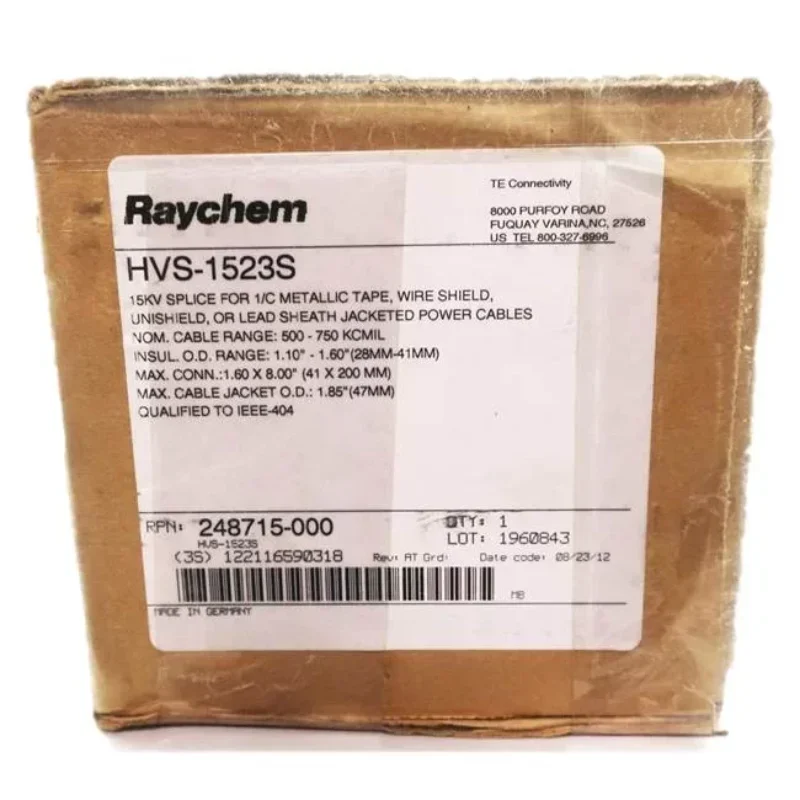 Raychem HVS-3522S Fast Delivery Silicone PE Low Voltage Polyolefin Heat Shrinkable Splice Element Insulation Materials Elements