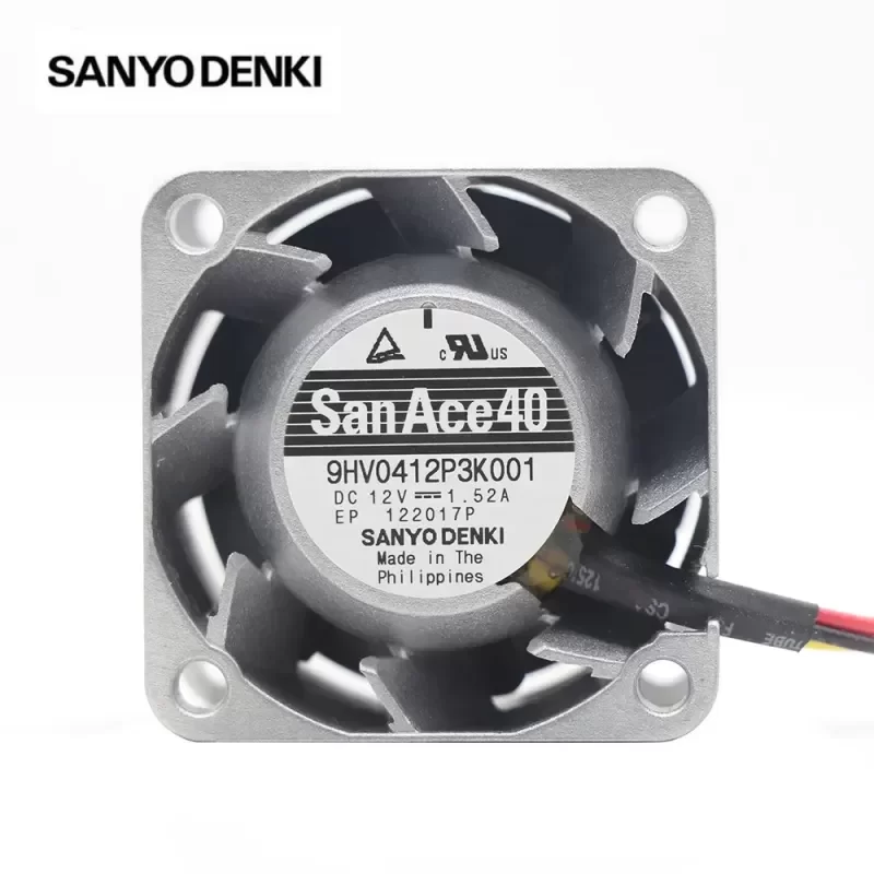 SANYO 9HV0412P3K001 12V 1.52A PWM Fan