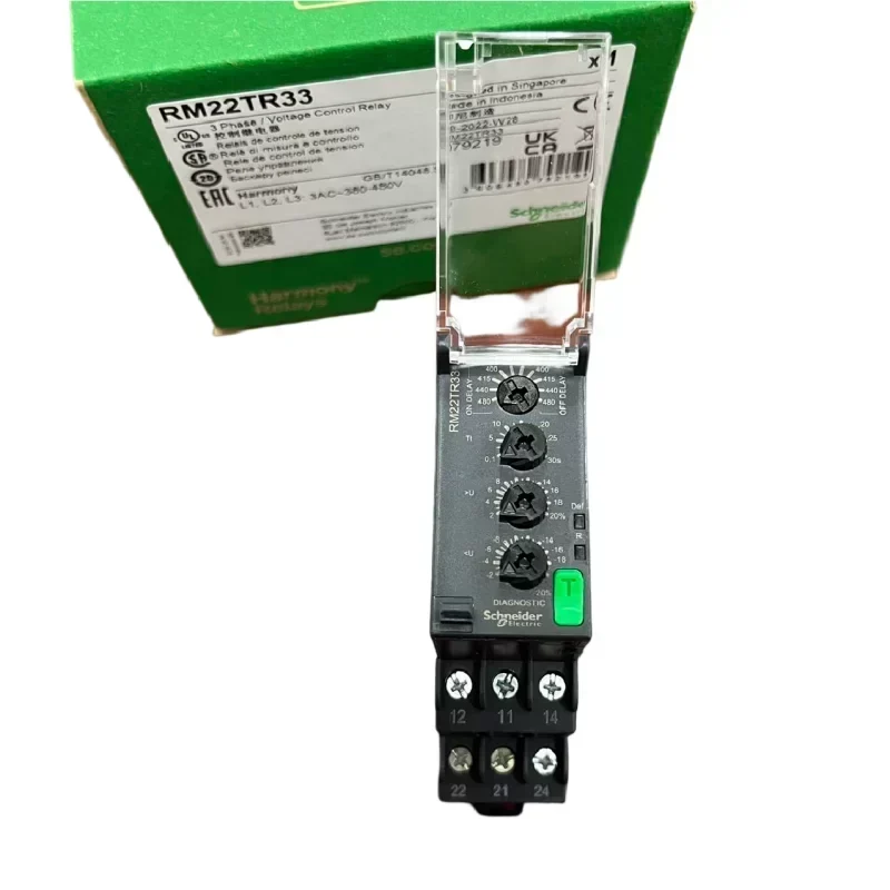 Schneider 3 Phase Voltage Control Relay RM22TR33 Schneider 3 Phase Voltage Control Relay RM22TR33