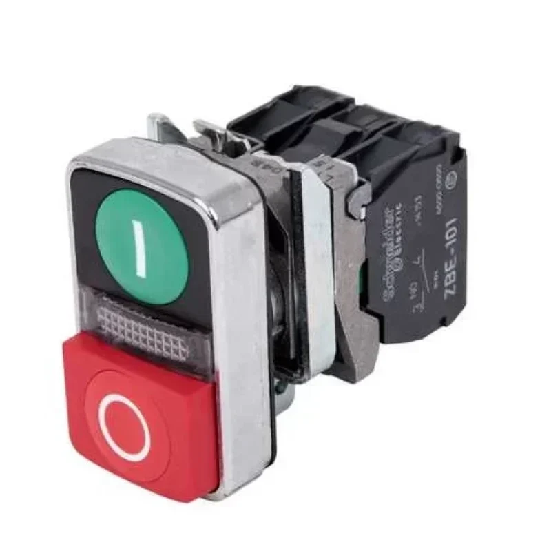 Schneider Double Headed 1NO 1NC 24V Zamak IP67 IP66 22mm Push Button Switch