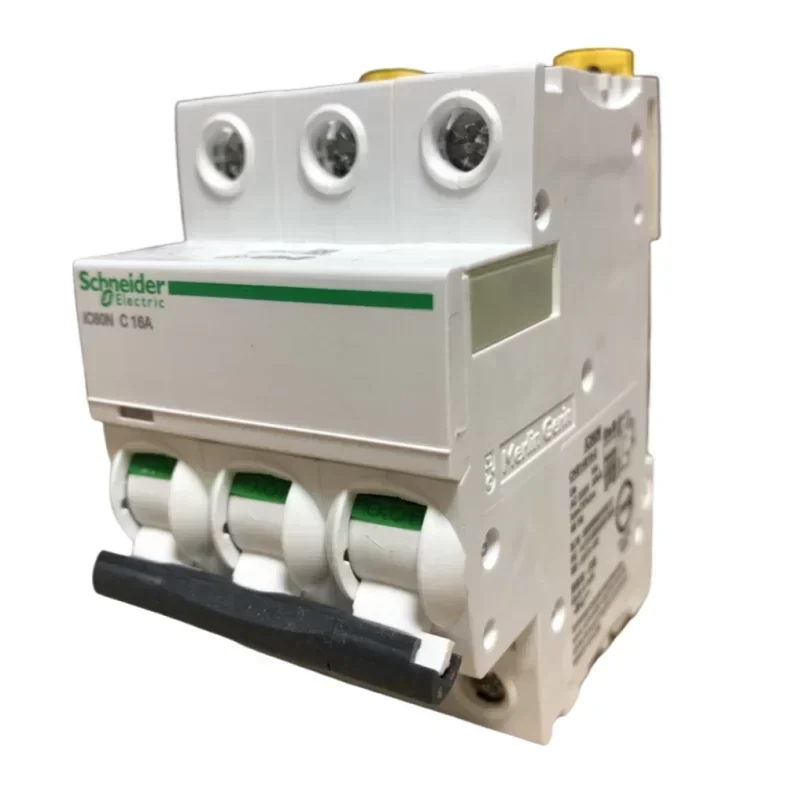 Schneider IC60N Miniature Circuit Breaker A9F74316 with 16A Max. Current Schneider IC60N Miniature Circuit Breaker A9F74316 with 16A Max. Current