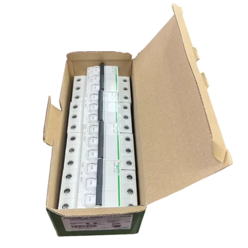 Schneider Miniature Circuit-Breaker A9K24325 Acti9 IK60N 3P 25 a C Curve MCB with 25A Rated Current