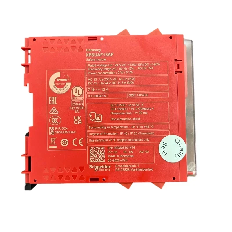 Schneider Safety Module XPSUAF13AP Schneider Safety Module XPSUAF13AP