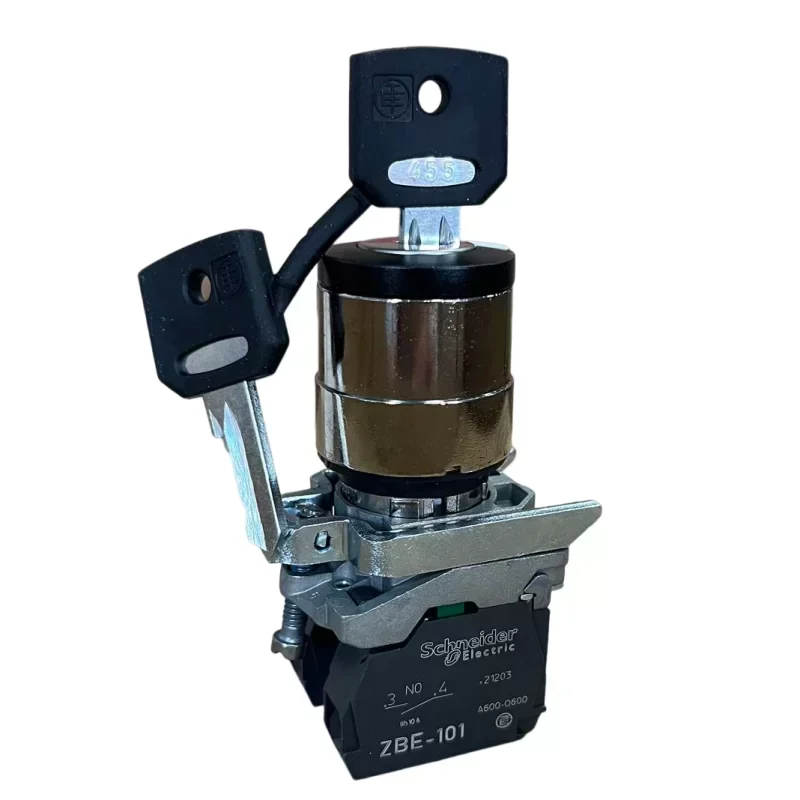 Schneider XB4 Key Selector Switch 3 Positions XB4BG33 Schneider XB4 Key Selector Switch 3 Positions XB4BG33