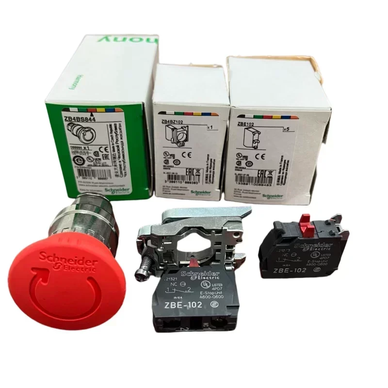 Schneider XB4BS8444 Emergency Stop Switching off Schneider XB4BS8444 Emergency Stop Switching off