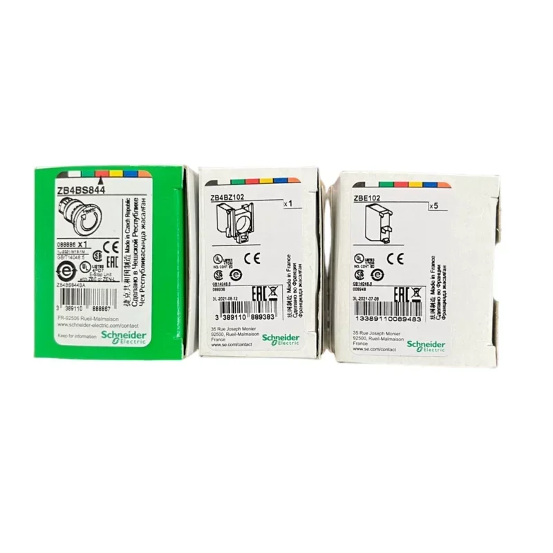 Schneider XB4BS8444 Emergency Stop Switching off