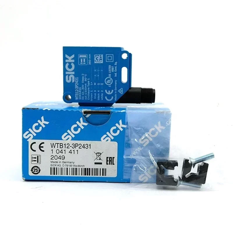 SICK Sensor WTB12-3P2431 WLL170A-V430 PLC Switch Module Photoelectric WTB12-3P2431 Sick Photo Elec Sensor El4-p2638