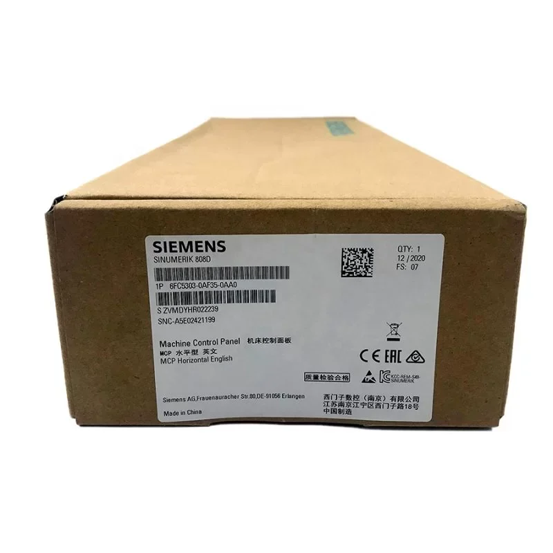 Siemens 6FC5303-0AF35-0AA0 Controller Machine Control Panel Siemens 6FC5303-0AF35-0AA0 Controller Machine Control Panel