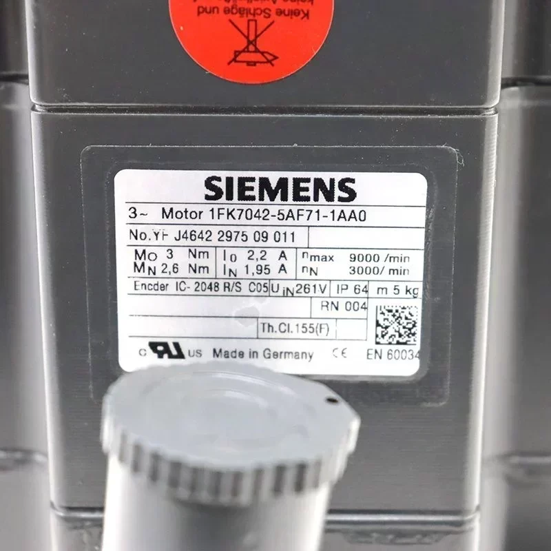 Siemens Servo Motor 1FK7042-5AF71-1AA0 Reliable Power for Industrial Automation Siemens Servo Motor 1FK7042-5AF71-1AA0 Reliable Power for Industrial Automation