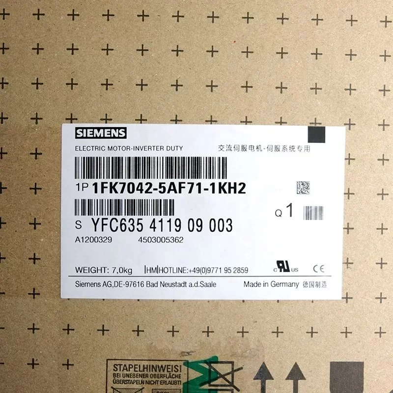 Siemens Servo Motor 1FK7042-5AF71-1KH2 Reliable Power for Industrial Automation Siemens Servo Motor 1FK7042-5AF71-1KH2 Reliable Power for Industrial Automation