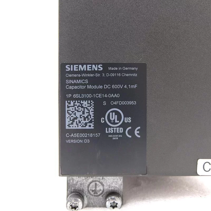 Siemens SINAMICS Capacitor Module 6SL3100-1CE14-0AA0 Controller Module Unit Siemens SINAMICS Capacitor Module 6SL3100-1CE14-0AA0 Controller Module Unit