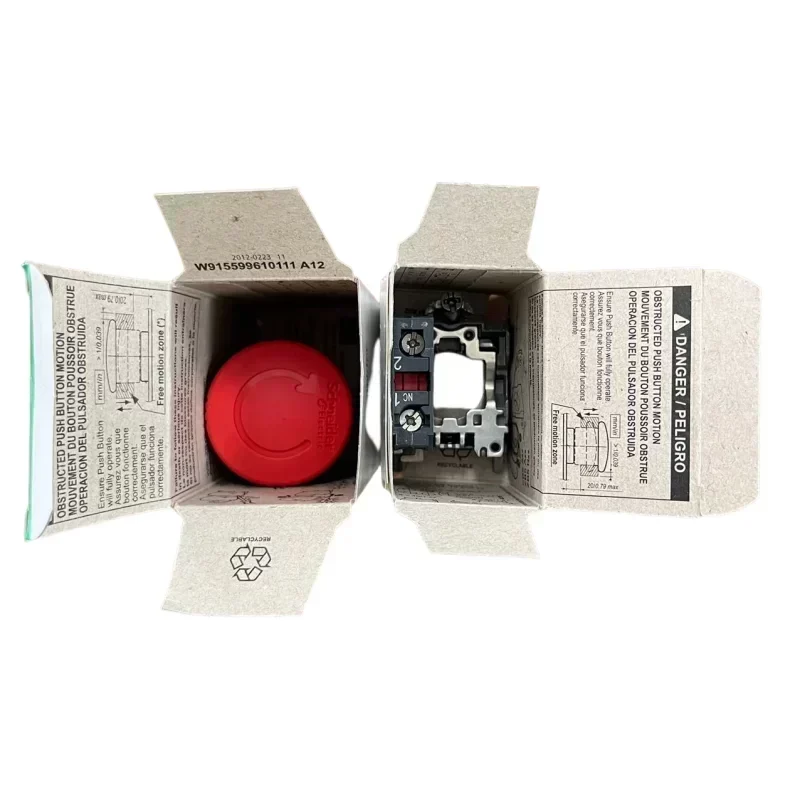 Steel Schneider XB4BS8442 Emergency Stop Switch Steel Schneider XB4BS8442 Emergency Stop Switch