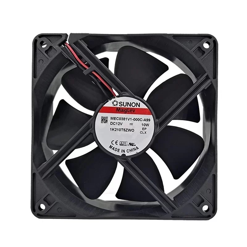 SUNON MEC0381V1-000C-A99 Axial Fan VAPO Bearing 120x120x38MM 12VDC 1W 3100RPM Plastic /