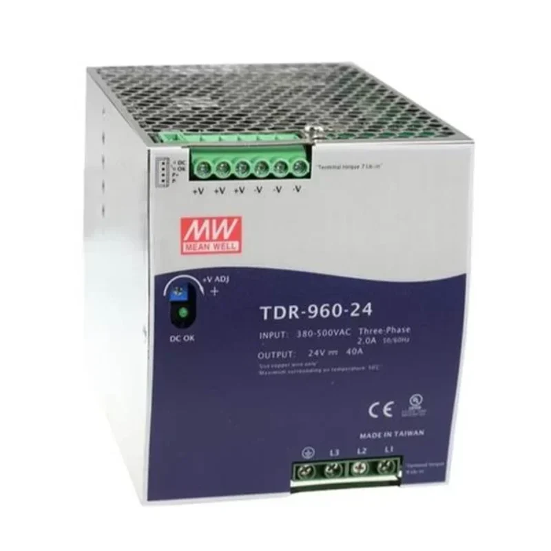 TDR-960-24 Single Output Three Phase Mean Well 960W 24V Power Supply