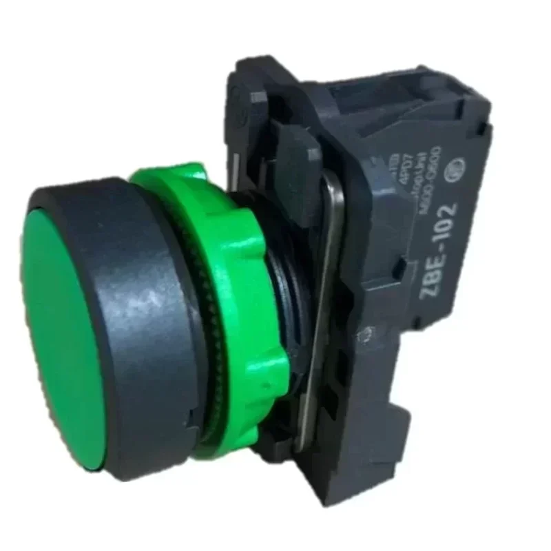 XB5AA32 Green 22mm 1NC Schneider Telemacanique Harmony Flush Pushbutton