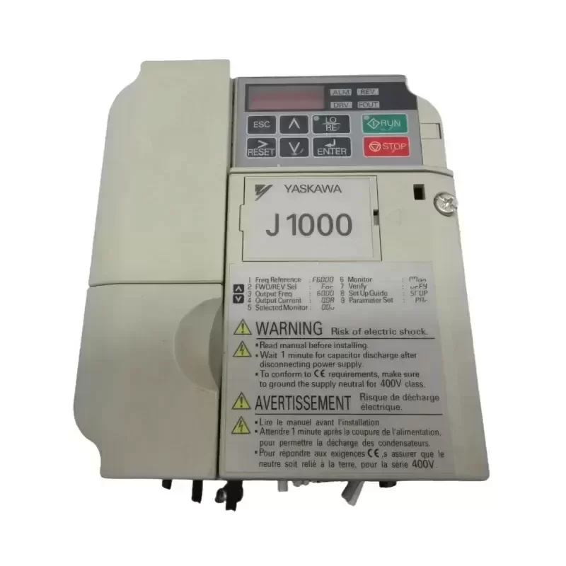 Yaskawa CIMR-JU4A0005BAA 0.75kW J1000 Inverter Variable Frequency Drive CIMRJU4A0005BAA