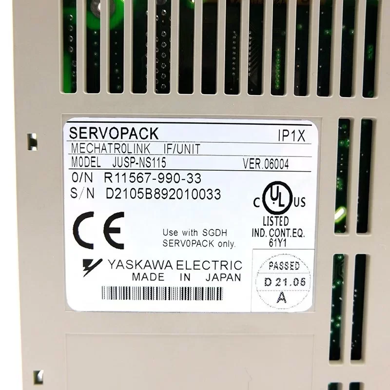 Yaskawa Controller JUSP-NS115 Servo Drive Yaskawa Controller JUSP-NS115 Servo Drive