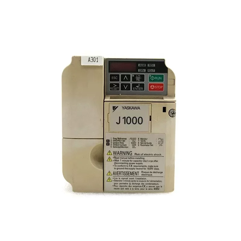 Yaskawa Electric AC VFD Variable Frequency Drive 0.75KW CIMR-JC4A0004BAA Frequency Inverter