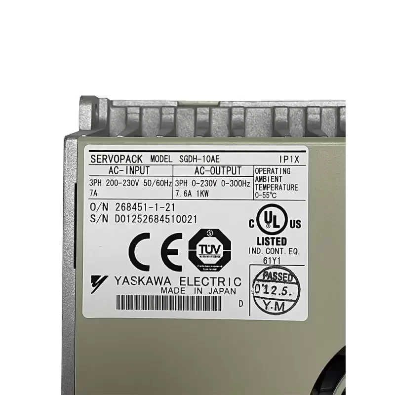 YASKAWA SGDH-10AE CNC Servo Drive SERVOPACK Motor YASKAWA SGDH-10AE CNC Servo Drive SERVOPACK Motor