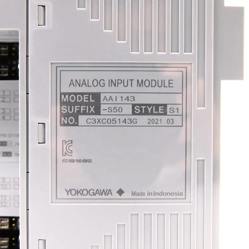 Yokogawa PLC Module AAI Series AAI135-S50 AAI143-H53 AAI841-H00 DCS Analog Output/Input Module AAI143-S50 Yokogawa PLC Module AAI Series AAI135-S50 AAI143-H53 AAI841-H00 DCS Analog Output/Input Module AAI143-S50