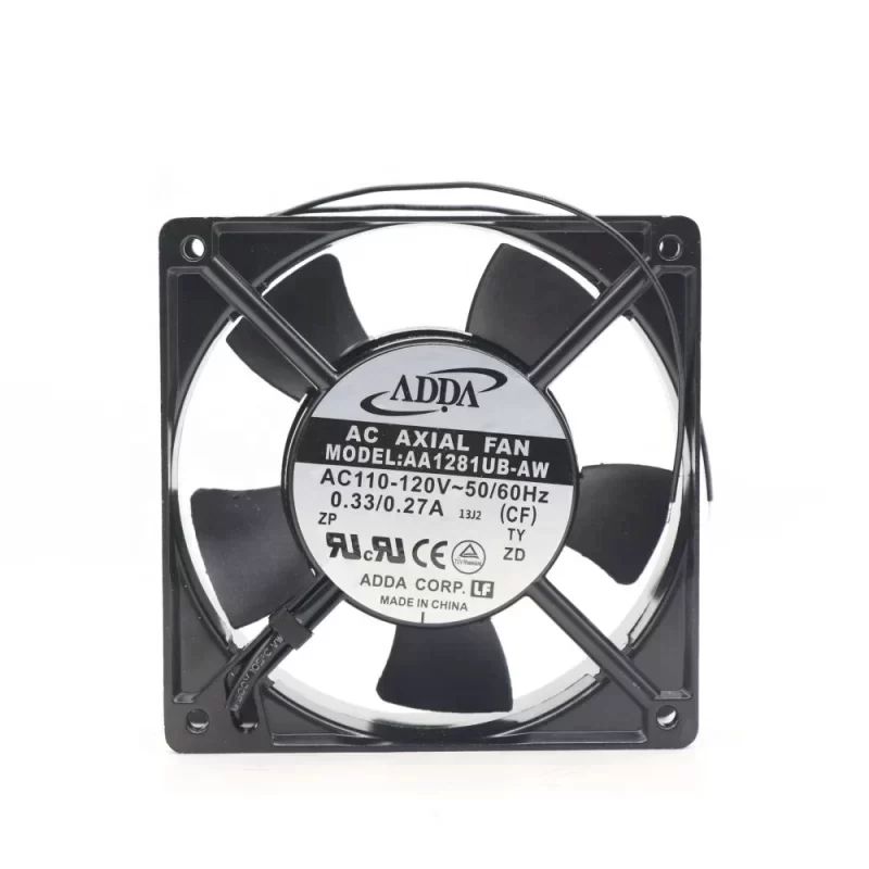 ADDA AA1281UB-AW 115V AC 120x120x38mm Cabinet Axial Fan