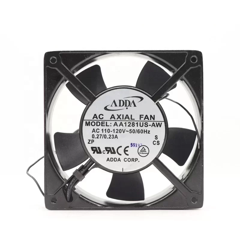 ADDA AA1281US-AW 115V AC 120x120x38mm Cabinet Axial Fan