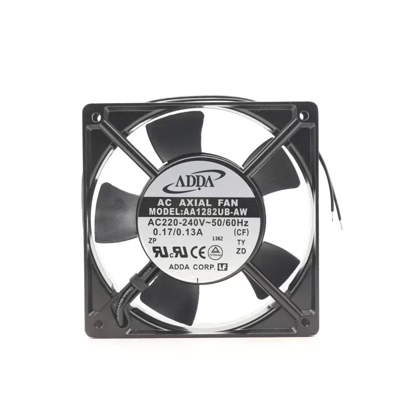 ADDA AA1282UB-AW 120x120x38mm 220-240V AC Axial Fan ADDA AA1282UB-AW 120x120x38mm 220-240V AC Axial Fan