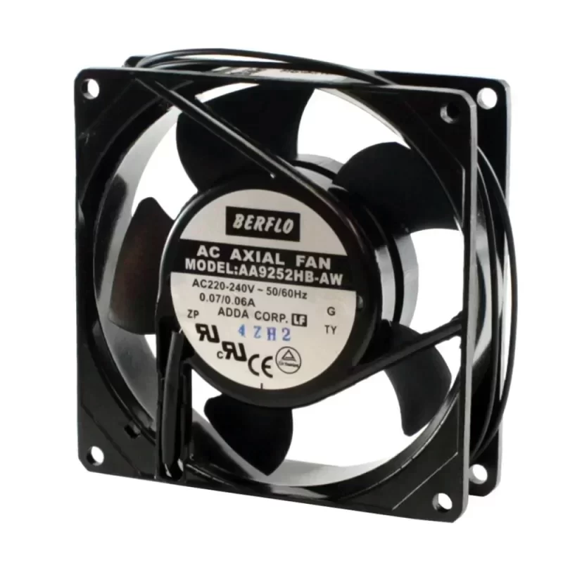 ADDA AA8252MB-AT 230V AC 80X80X25mm Cabinet Axial Fan ADDA AA8252MB-AT 230V AC 80X80X25mm Cabinet Axial Fan