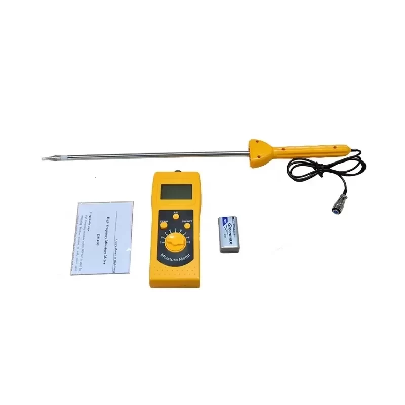 Digital High-Frequency Moisture Meter DM400 with 280mm Long Probe Digital High-Frequency Moisture Meter DM400 with 280mm Long Probe