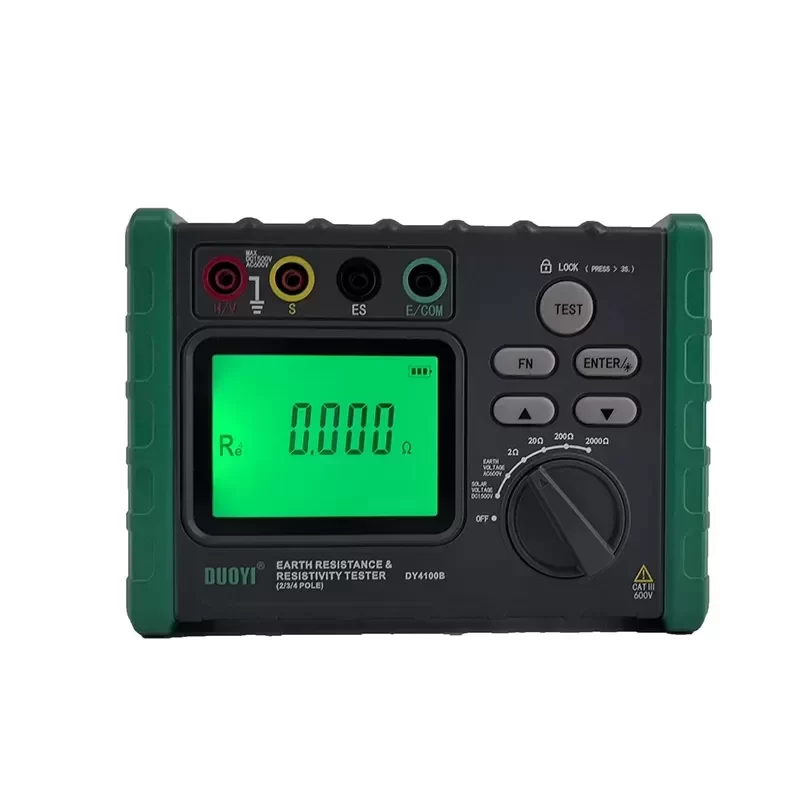 DUOYI DY4100 Series New Ground Resistance Megohmmeter Solar Voltage