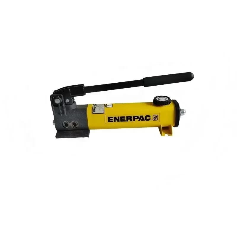 Enerpac Lightweight Single-Speed Hydraulic Hand Pump 20 In3 Usable Oil Pressure Measuring Instrument