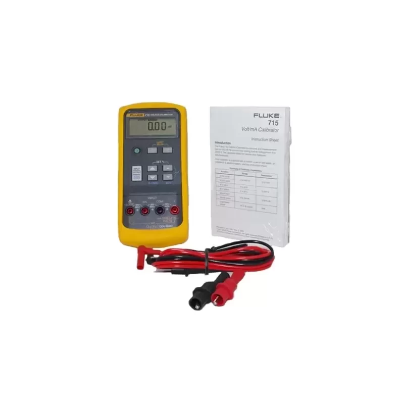 Fluke 715 Electronic Volt MA Calibrator 712 Voltage and Current Calibrator
