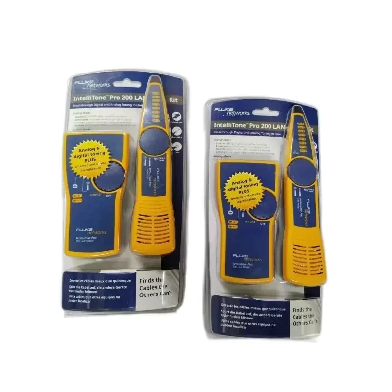 Fluke IntelliTone Pro 200 LAN Kit MT-8200-60-KIT with LED Display Fluke IntelliTone Pro 200 LAN Kit MT-8200-60-KIT with LED Display