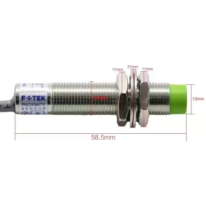 FOTEK KM12-04P Inductive Proximity sensor Screw FOTEK KM12-04P Inductive Proximity sensor Screw