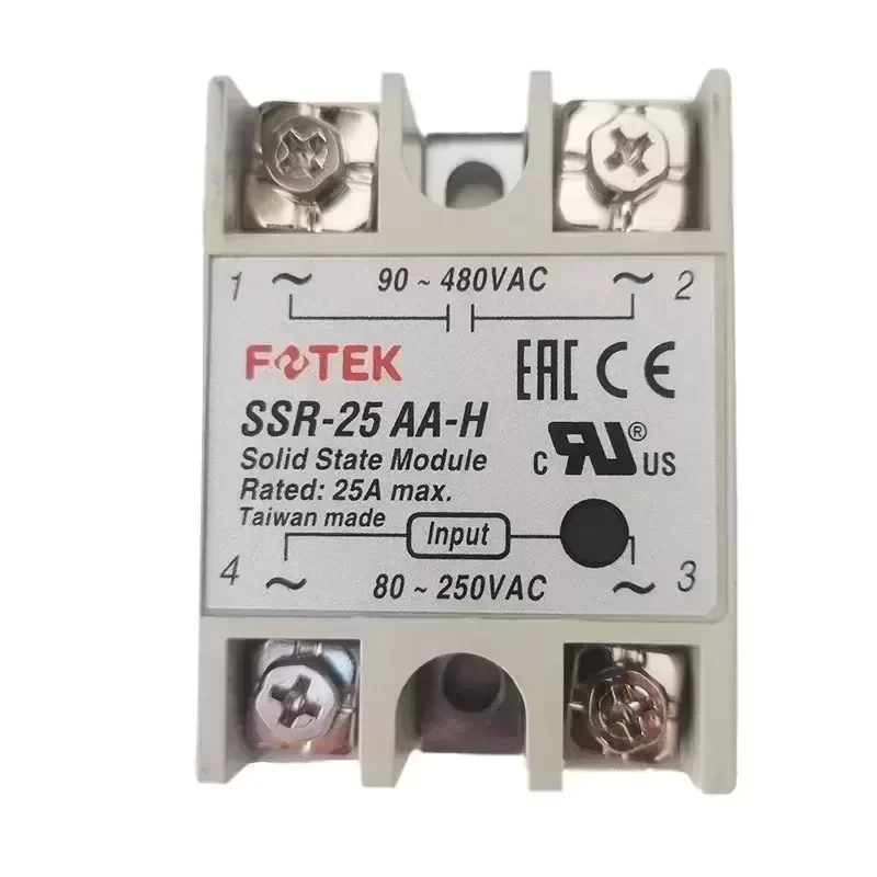 FOTEK SSR-25AA-H Single-Phase Solid State Relay AC Control