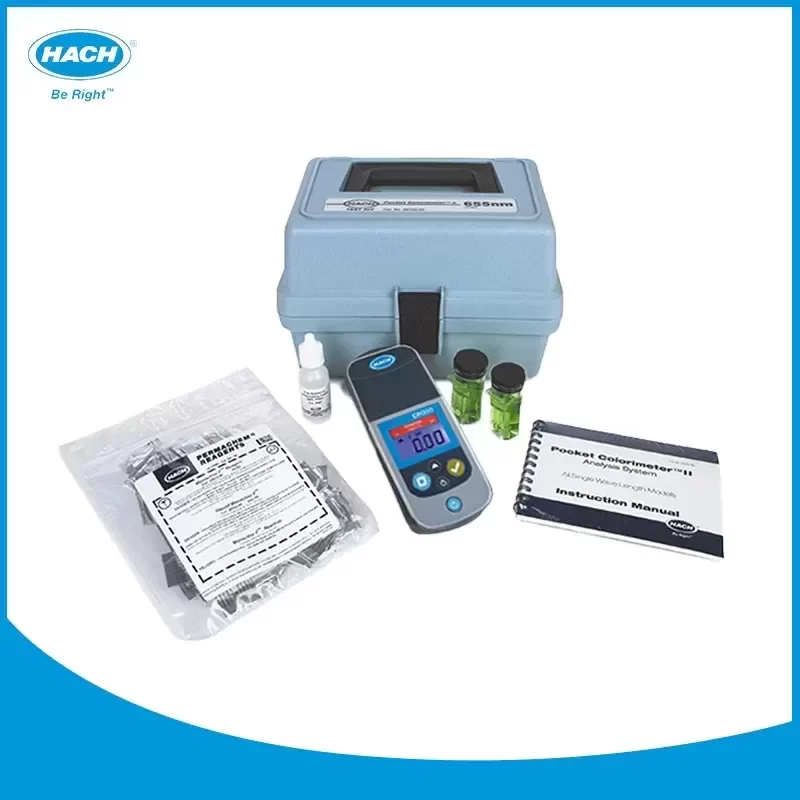 HACH Portable Electronic Colorimeter Ozone Tester Water Quality Detector for Residual Chlorine Total Chlorine Chlorine Dioxide