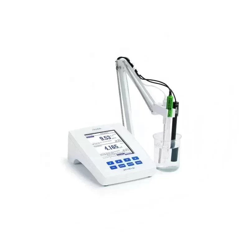 HANNA HI5522 Research Grade Meter Measures PH/ORP/ISE EC/TDS Resistivity/Salinity and Temperature Concentration Meters
